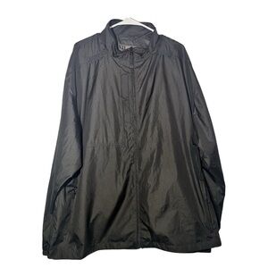 5.11 Tactical Men’s Packable Jacket Black Windbreaker Full Zip Size XXL